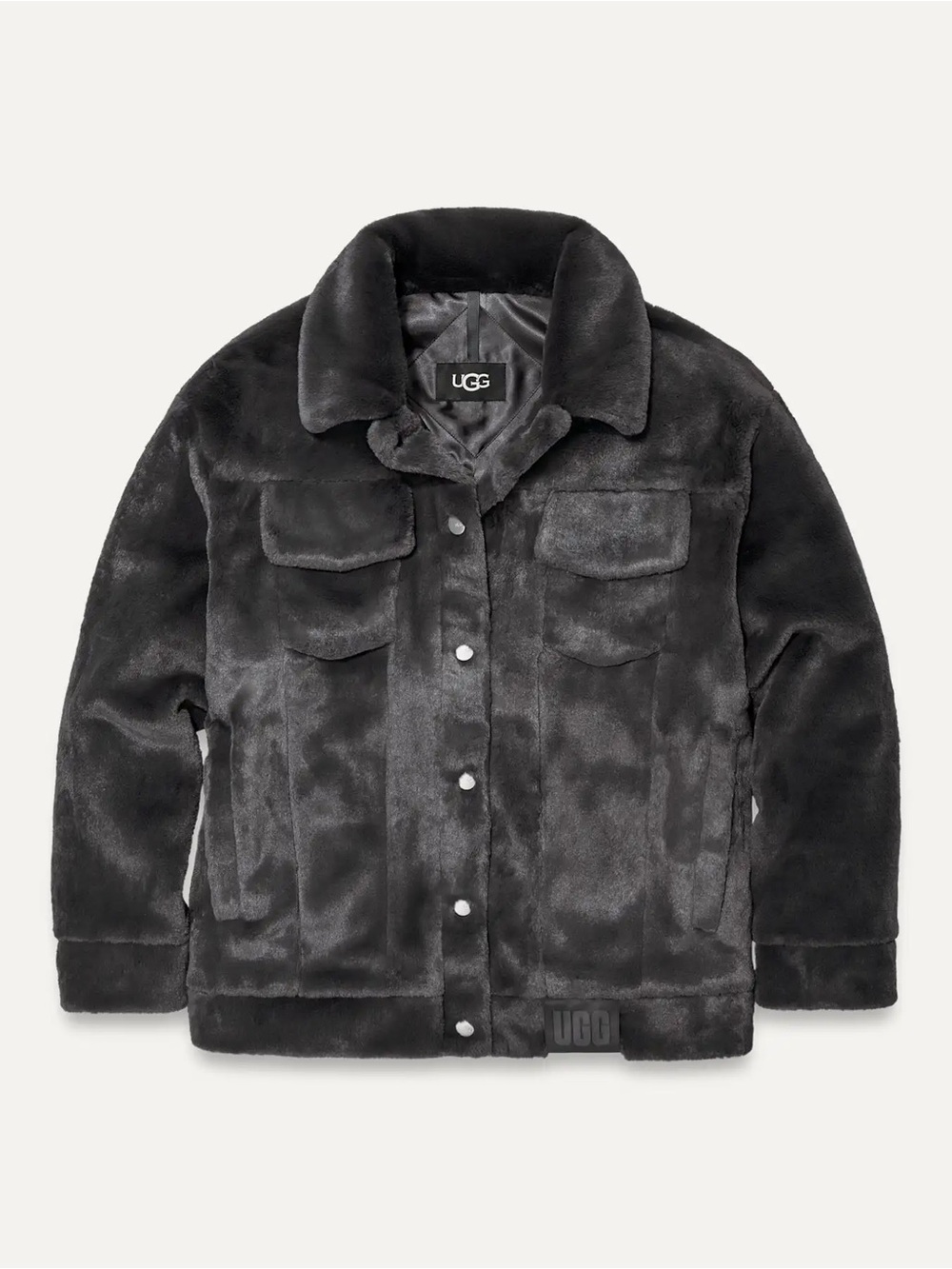 UGG Frankie Faux Fur Trucker Jacket